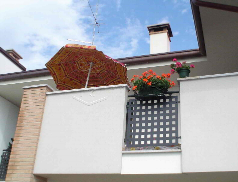 Parapetto casa Pordenone